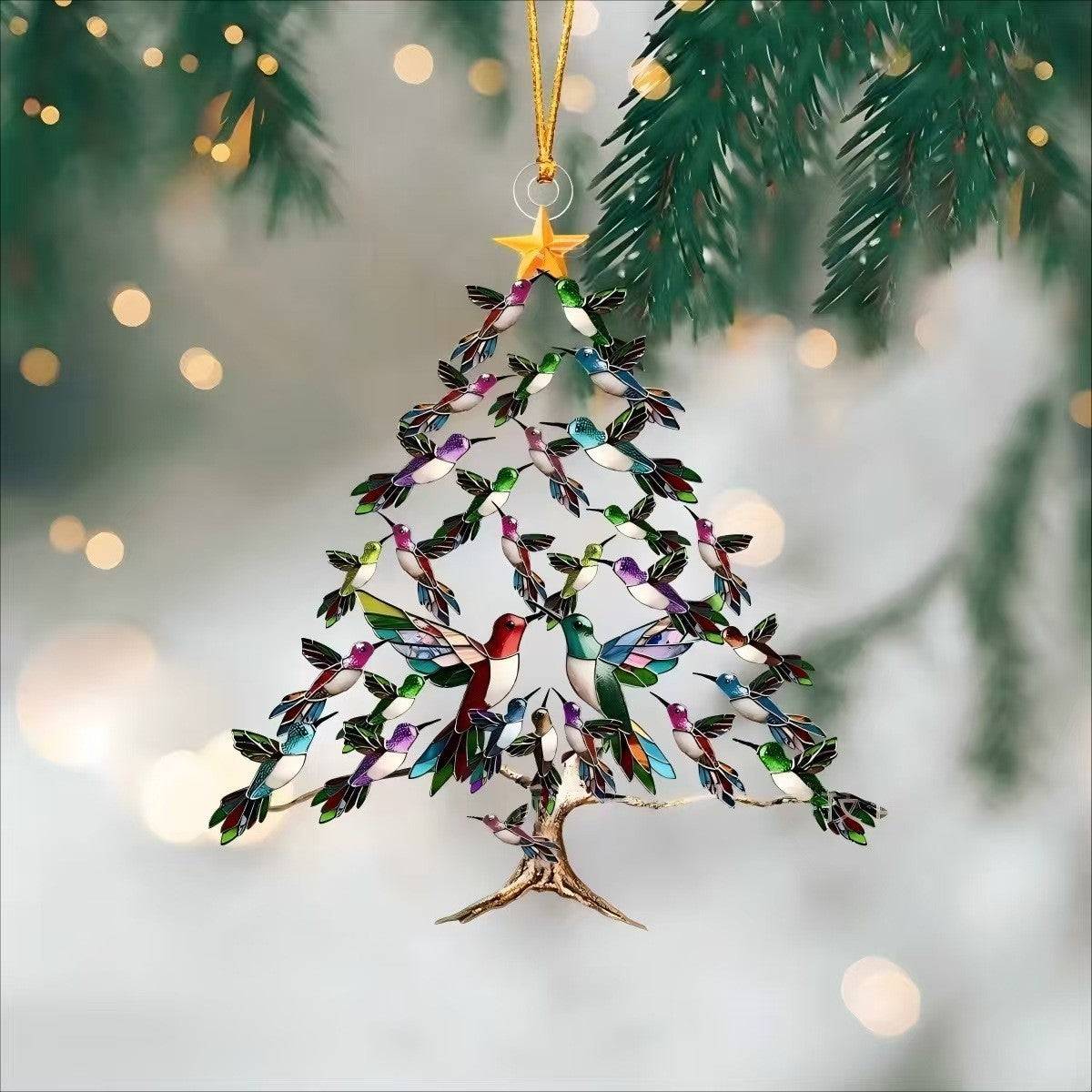 Hummingbird Christmas Ornament – Festive Christmas Tree Decoration