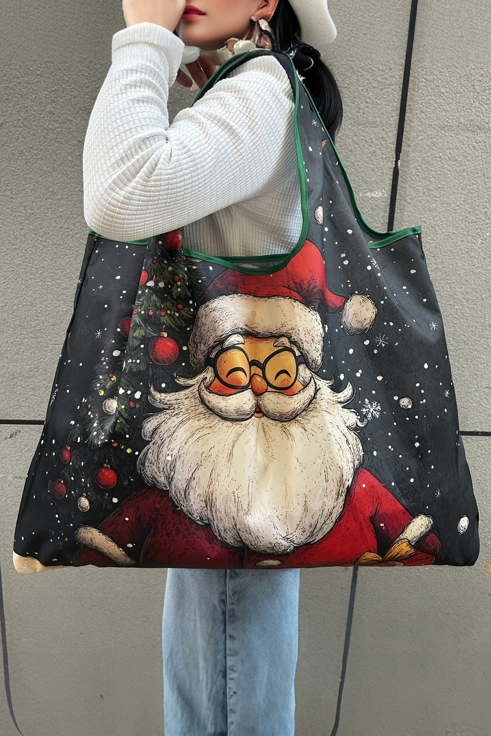 Christmas Holiday Reusable Oxford Bag