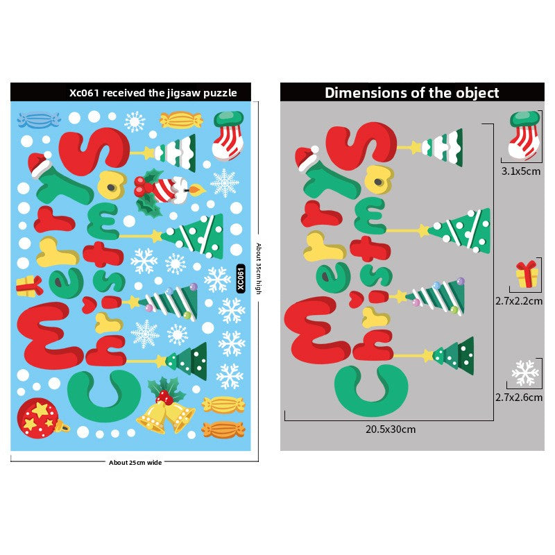 Christmas  Snowflake Stickers