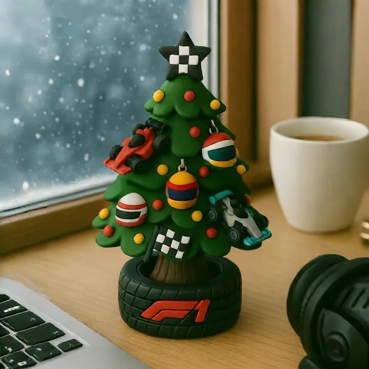 Christmas resin ornament