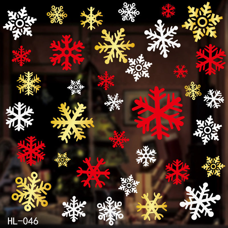 Christmas window stickers