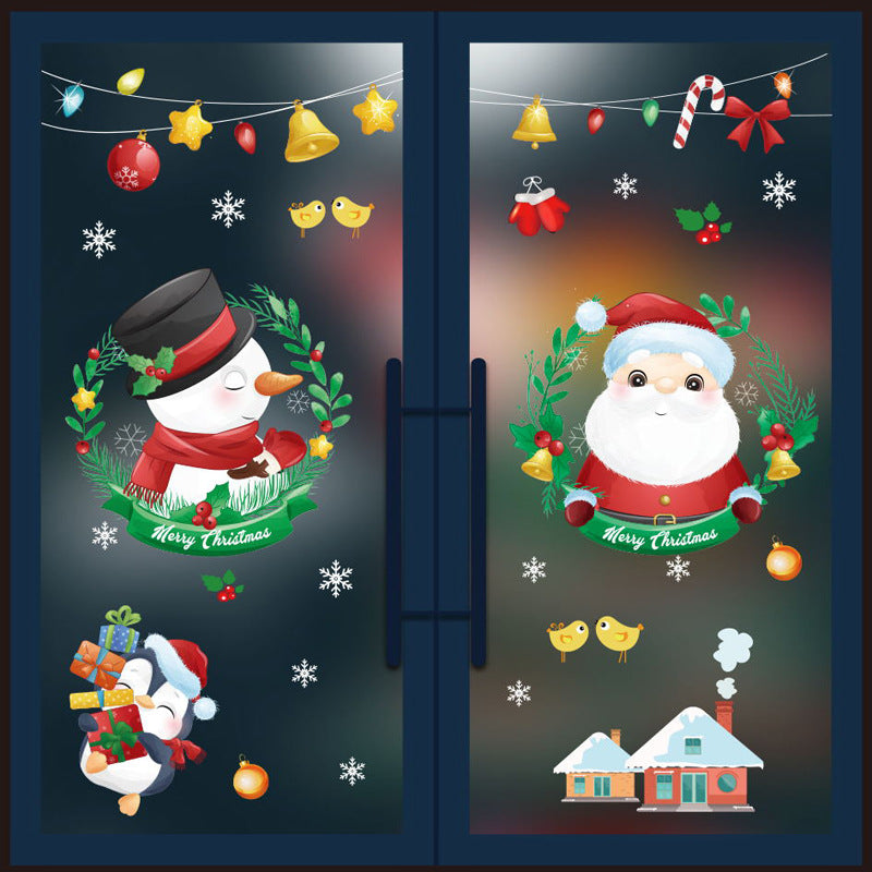 Christmas window stickers