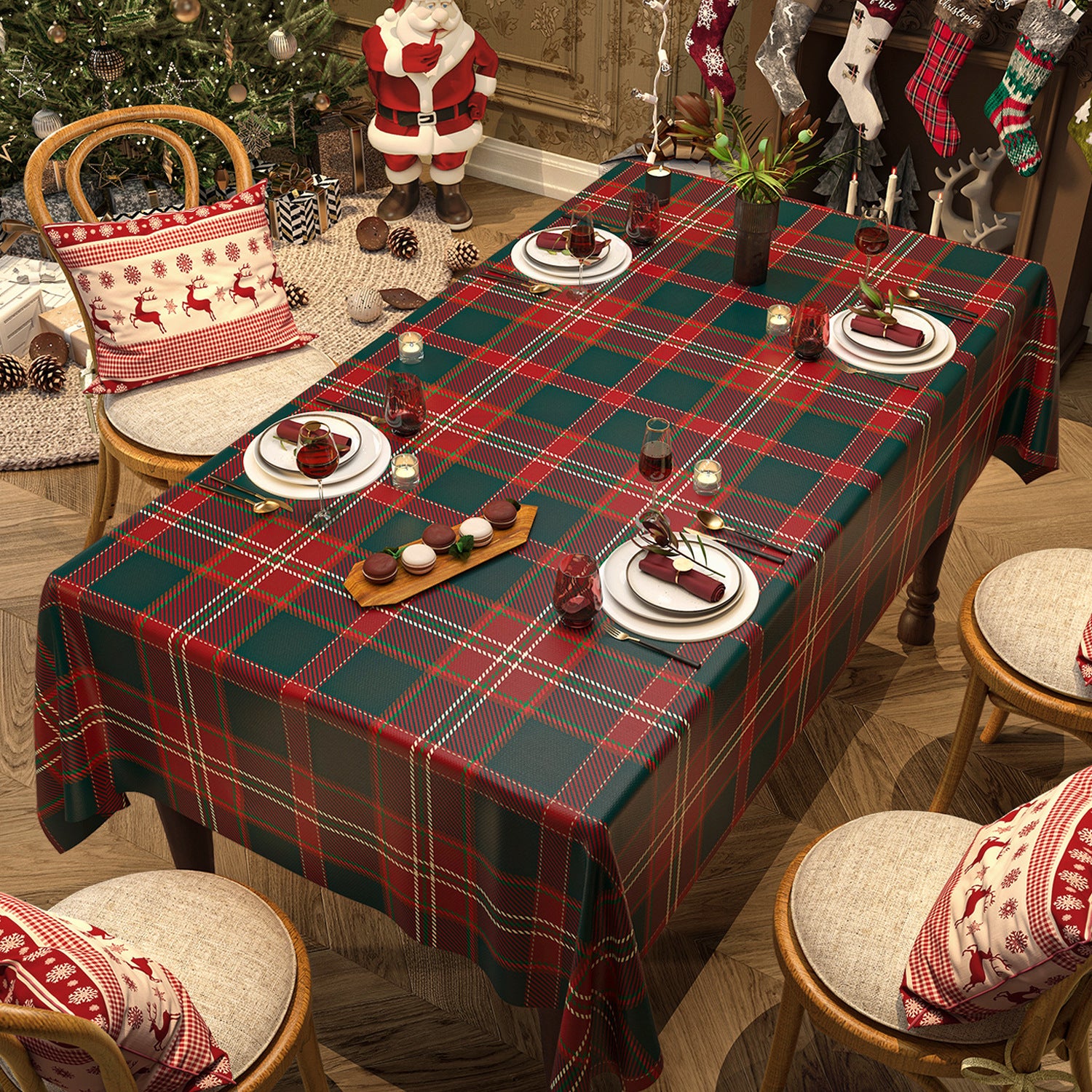 Christmas tablecloth