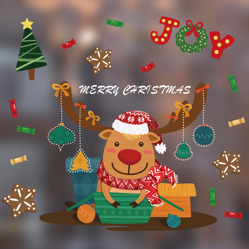 Christmas window stickers