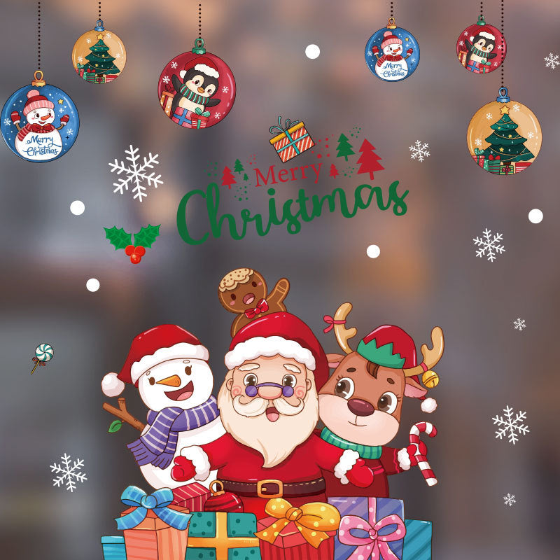 Christmas window stickers