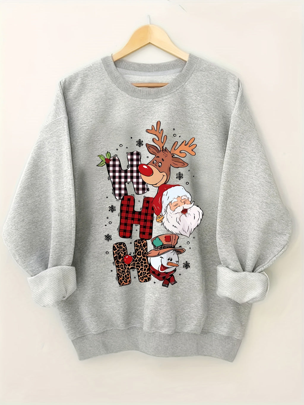 Festive Christmas Sweatshirt for Women