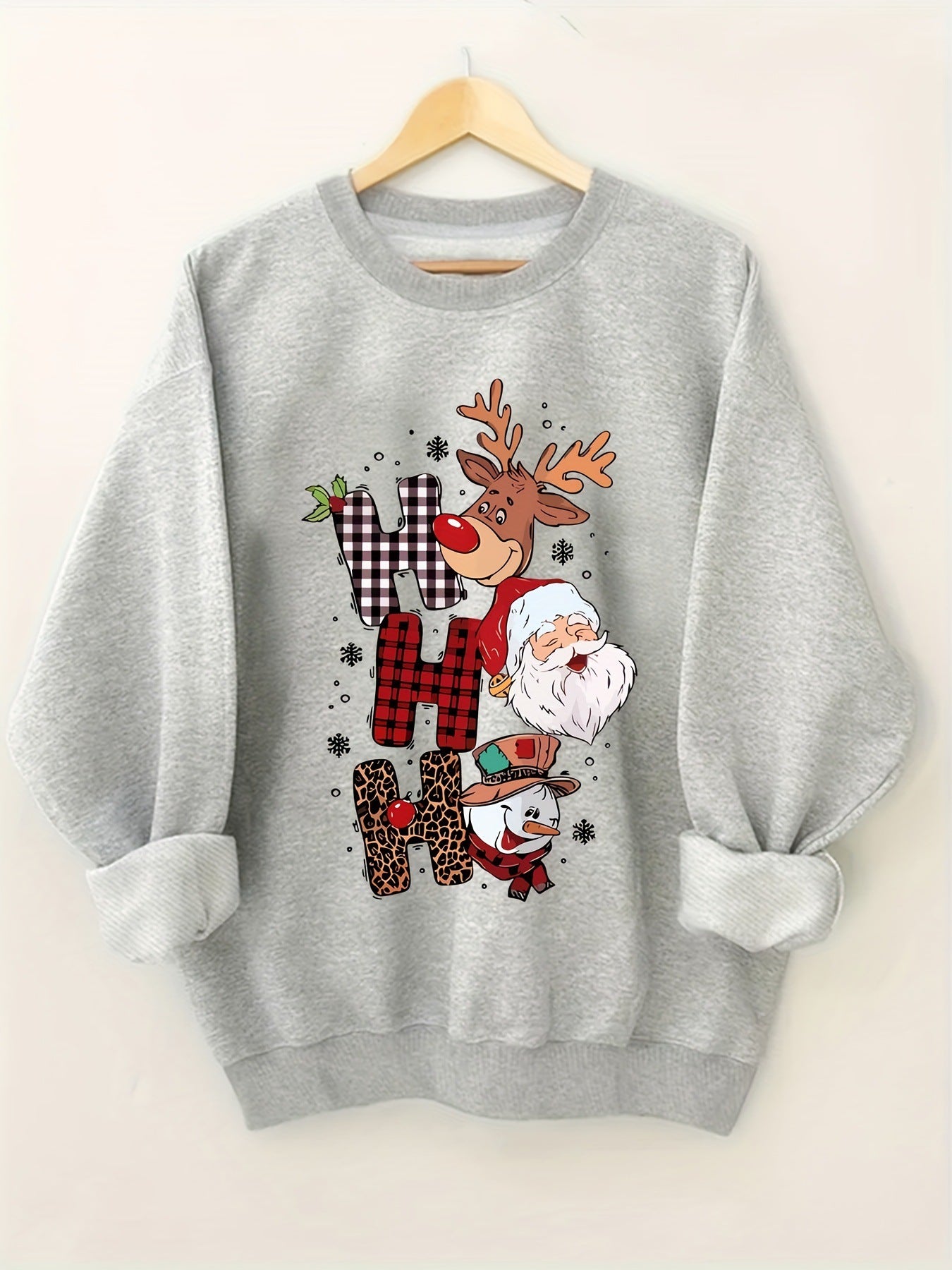 Festive Christmas Sweatshirt for Women