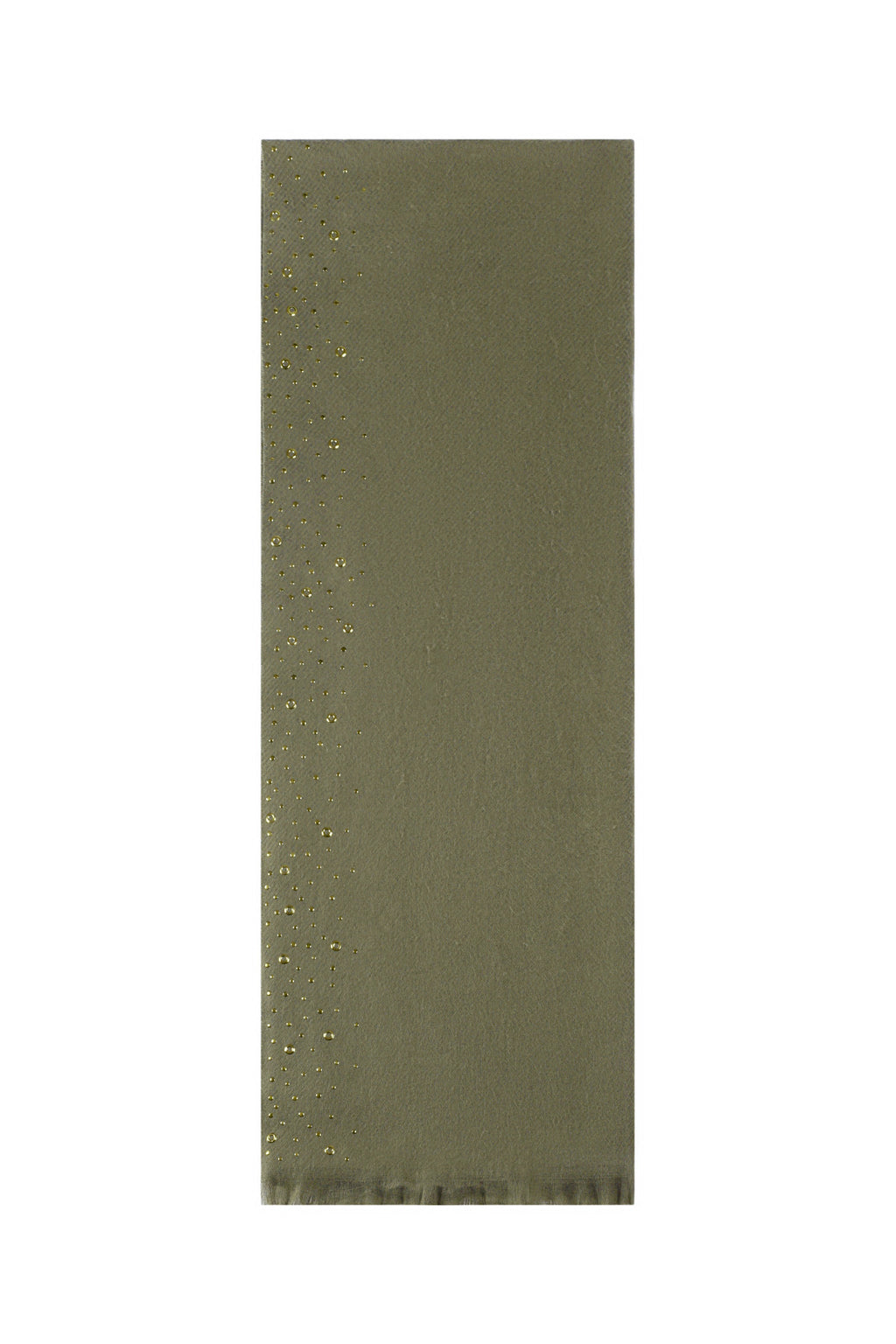 Winter scarf with stones