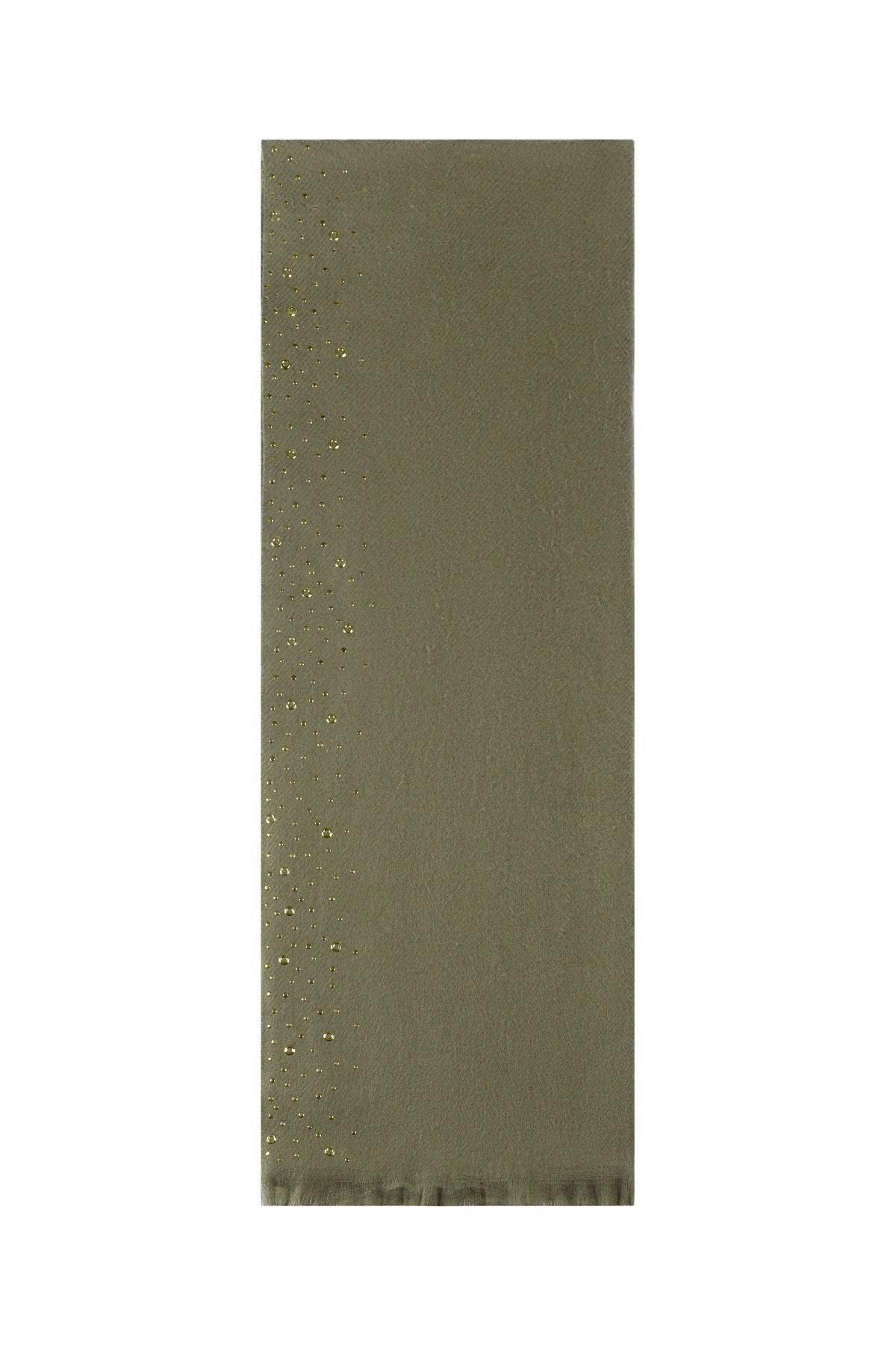 Winter scarf with stones