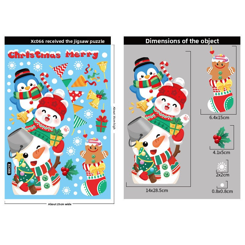 Christmas  Snowflake Stickers