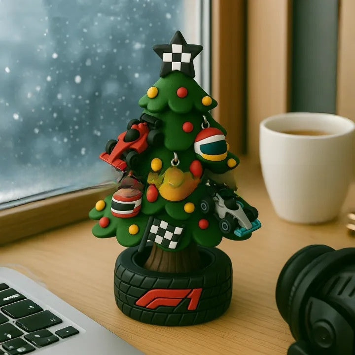 Christmas resin ornament