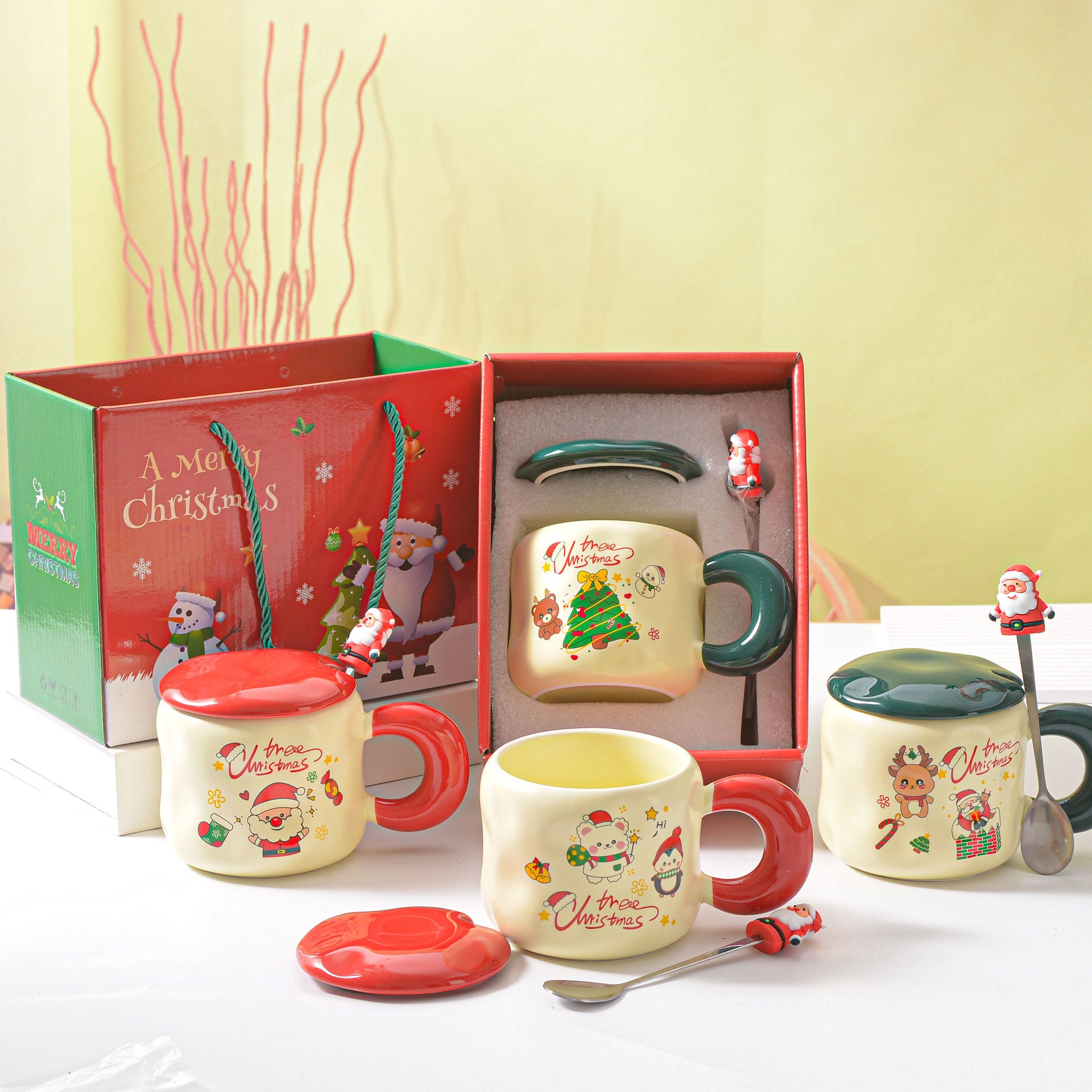 Christmas Santa Ceramic Coffee Mug