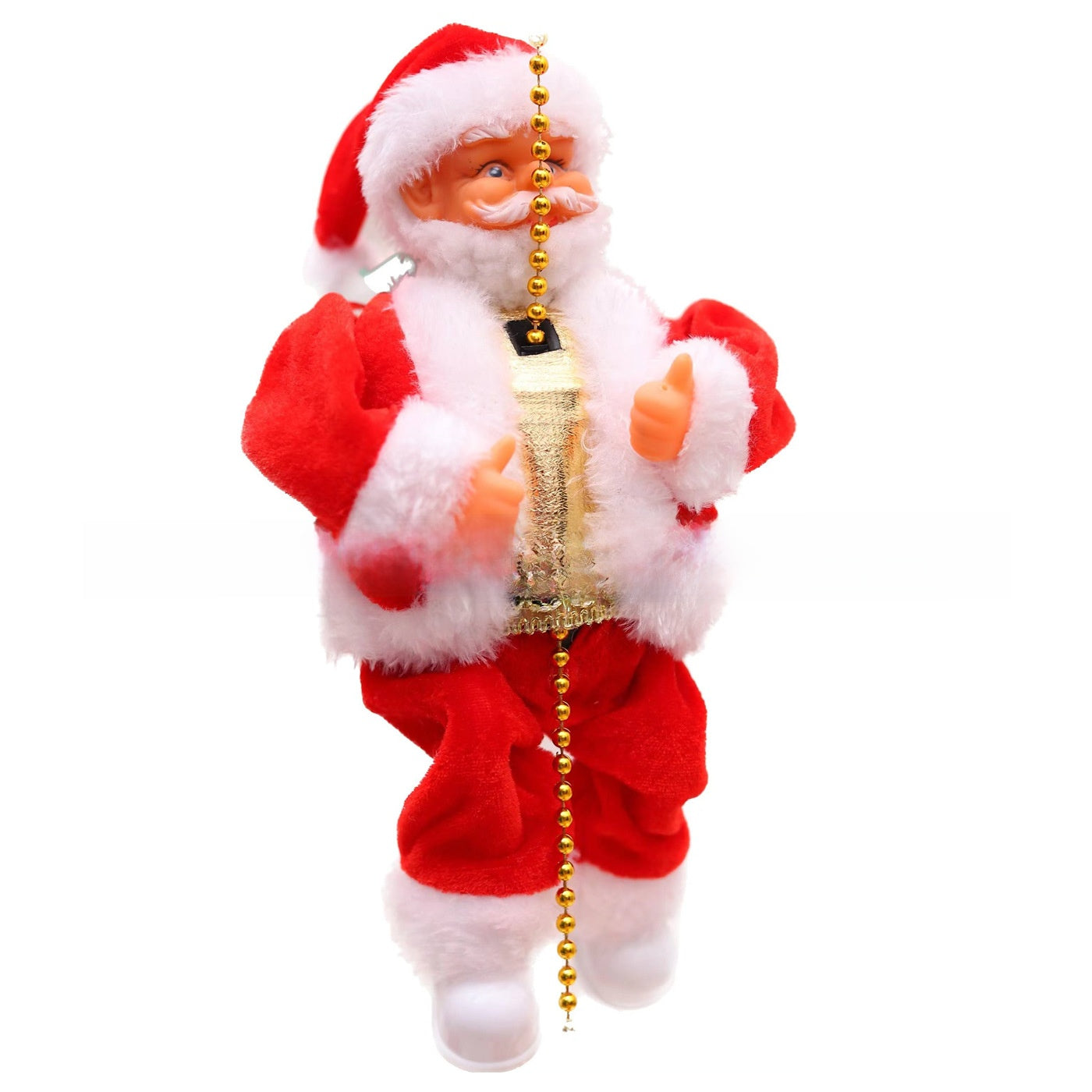 Electric Climbing Santa Claus Christmas Decoration with Music