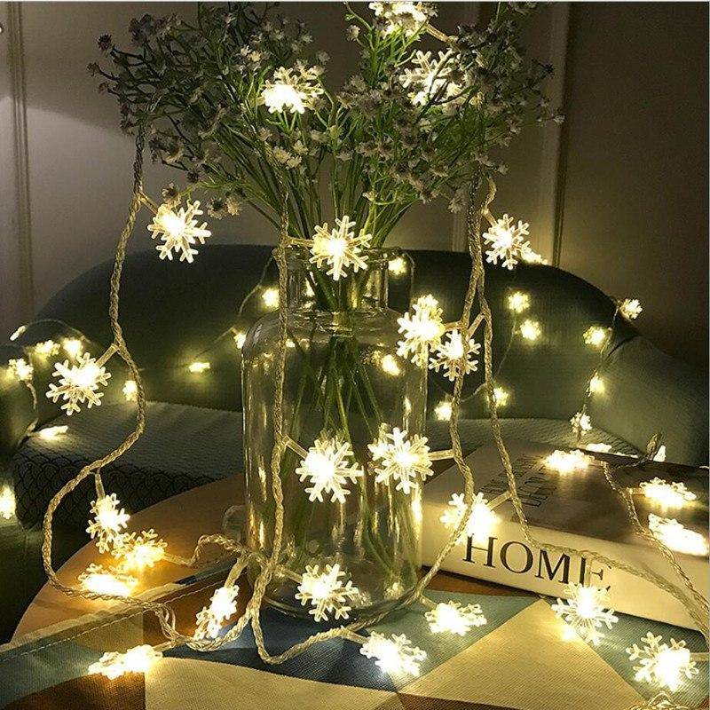 Christmas Snowflake Lights – Festive Christmas Tree Decorations

