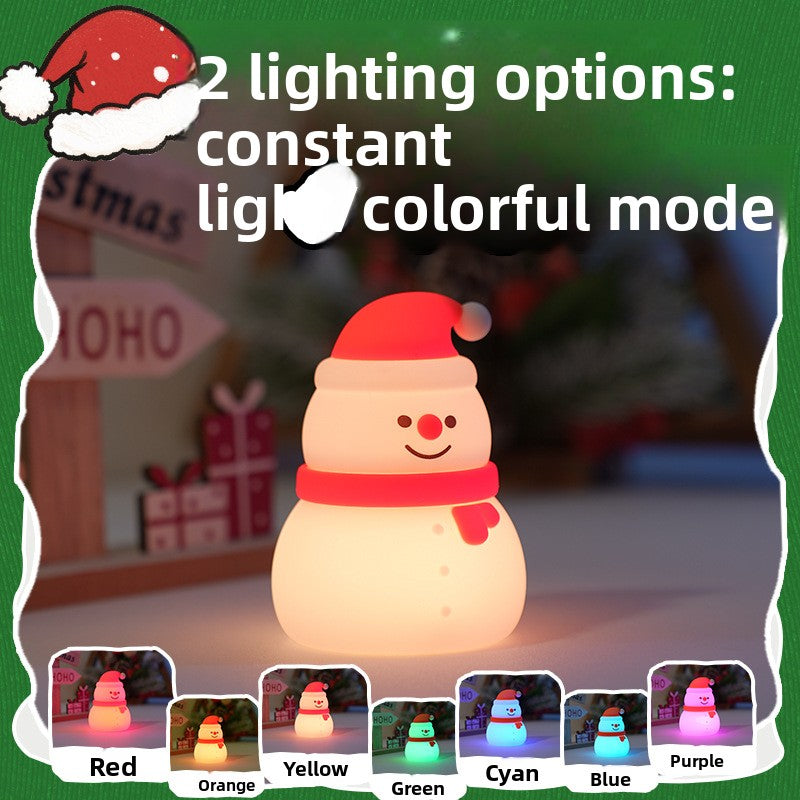 Christmas Silicone Night Light for Home Decor