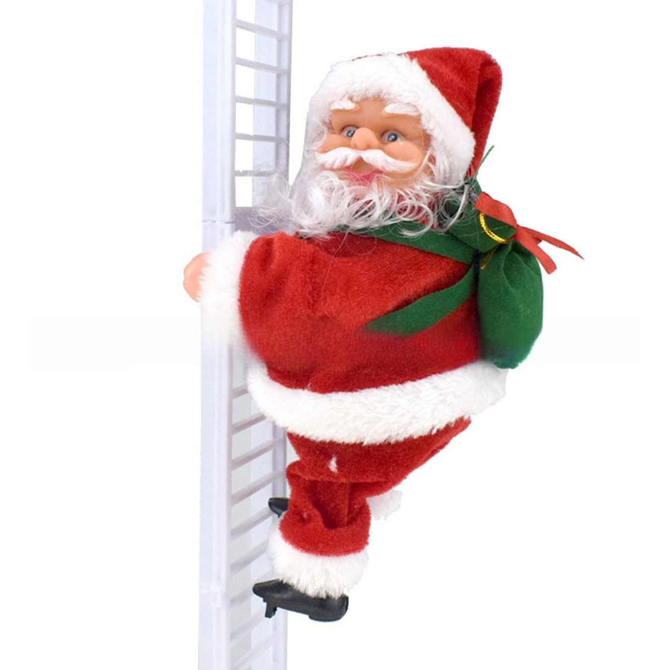 Electric Climbing Santa Claus Christmas Decoration with Music