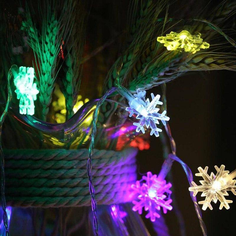 Christmas Snowflake Lights – Festive Christmas Tree Decorations
