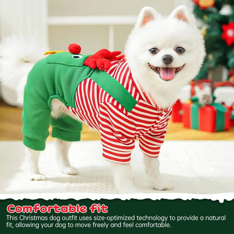 Joyful Christmas Coats & Santa Suits for Dogs,   | Cute Cosplay