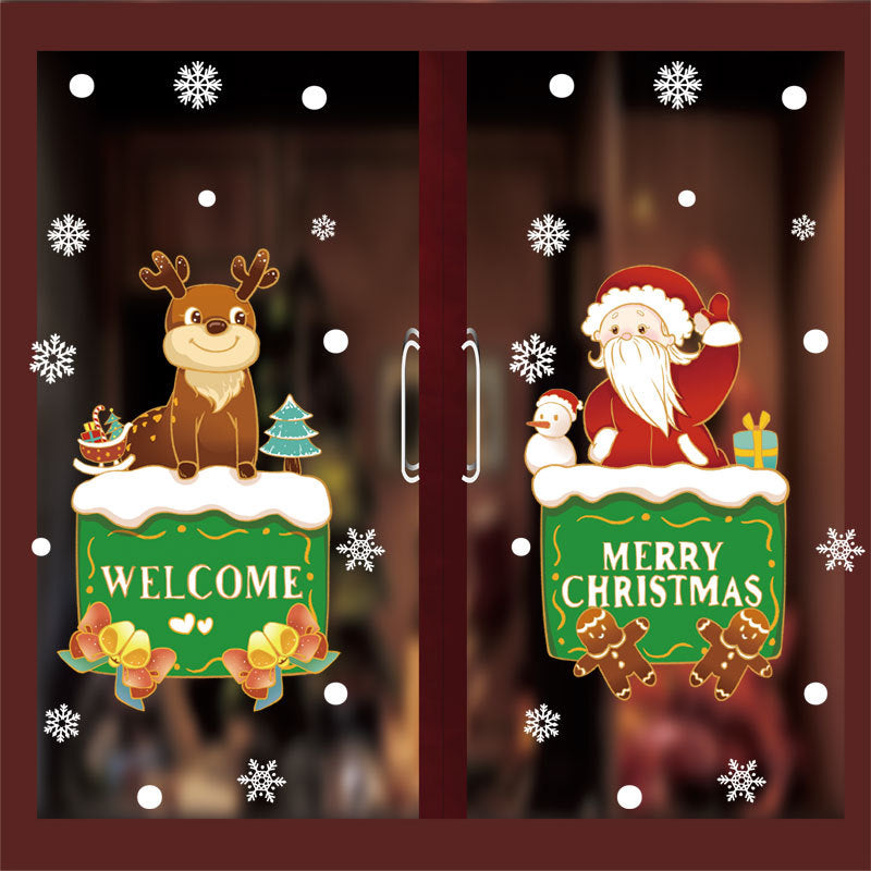 Christmas window stickers