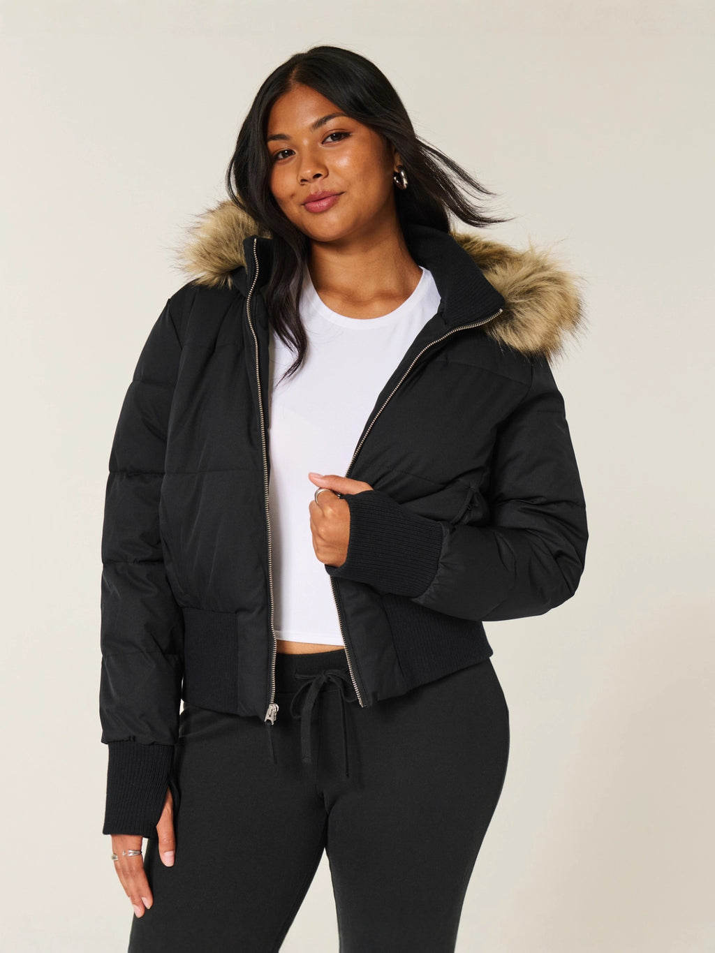 Hooded Cotton Jacket