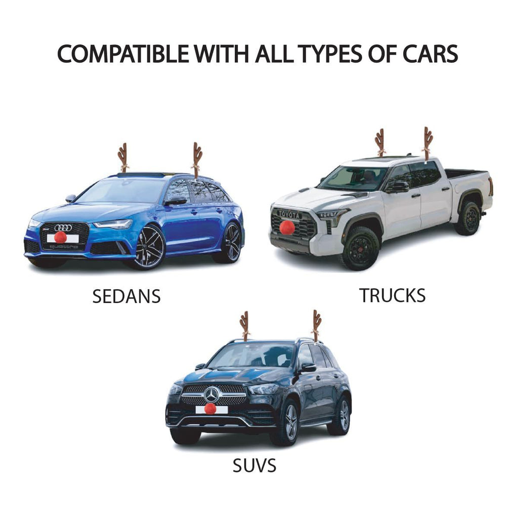 Christmas Car Antlers  Plush