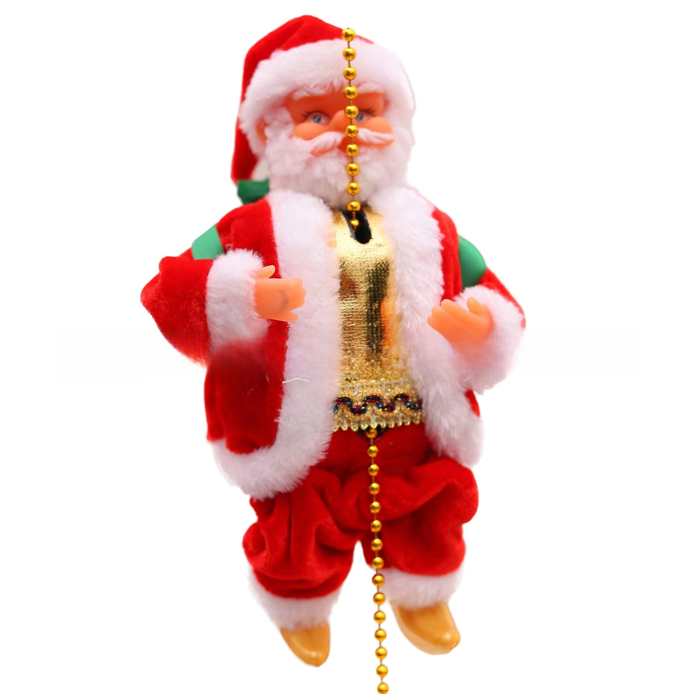 Electric Climbing Santa Claus Christmas Decoration with Music