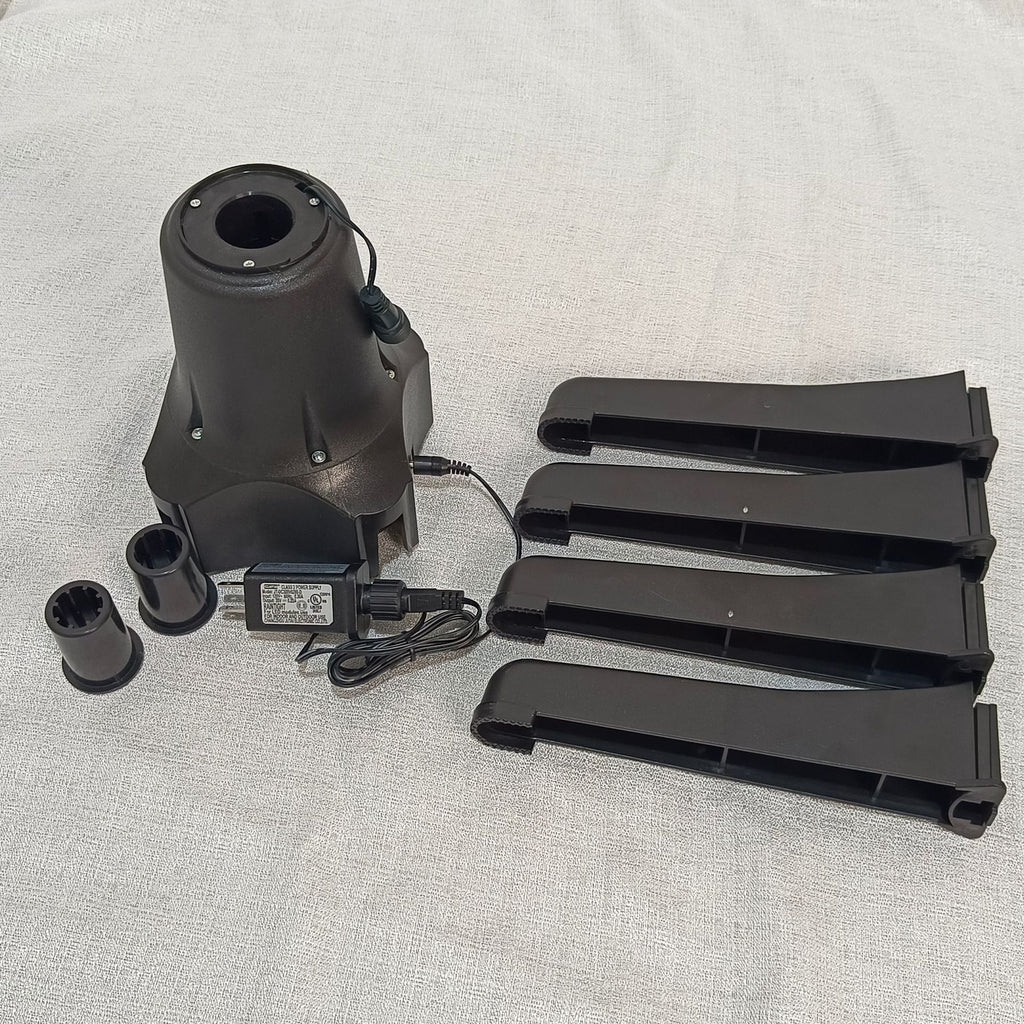 Electric Rotating Christmas Tree Stand with Adjustable Base