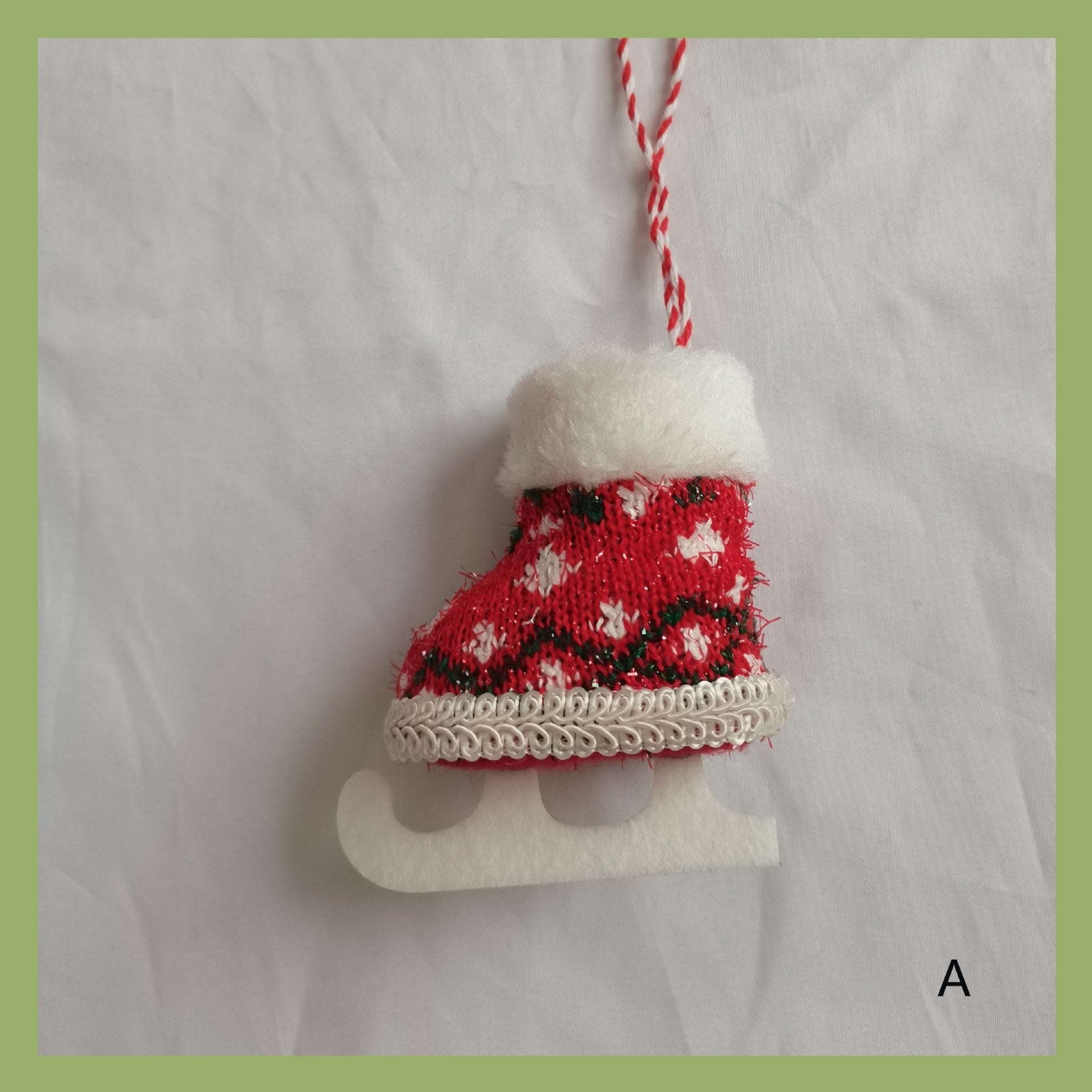 Christmas Skates  Pendant