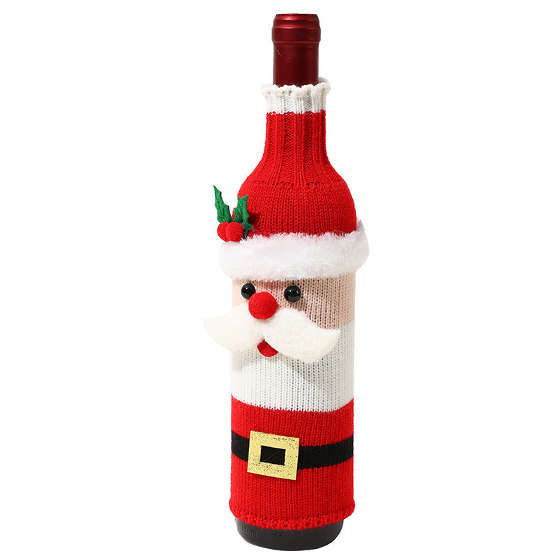 Christmas   Bottle Sleeve Knitted