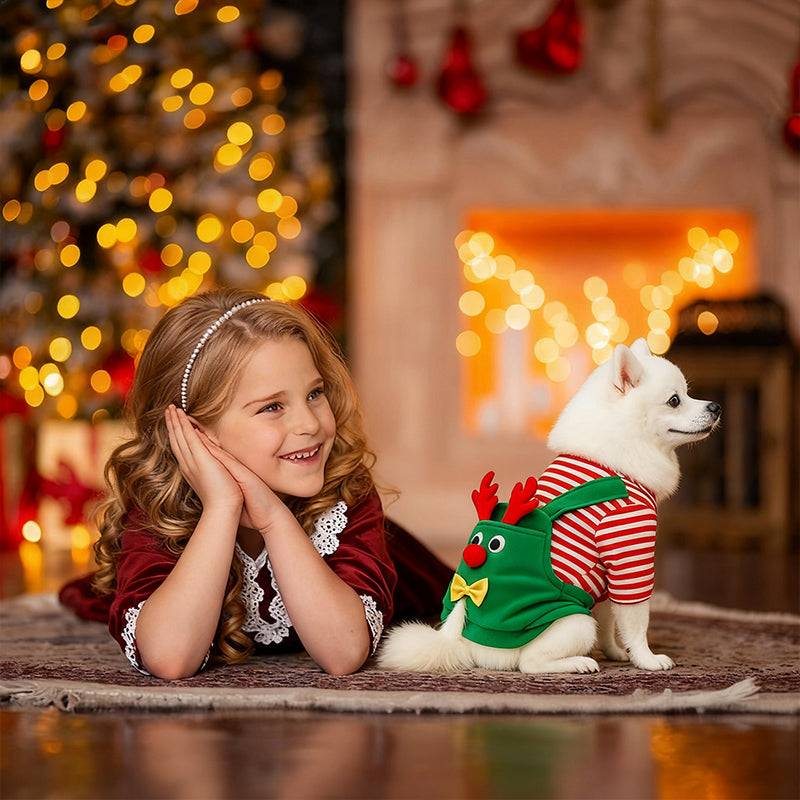 Joyful Christmas Coats & Santa Suits for Dogs, Cats | Cute Cosplay