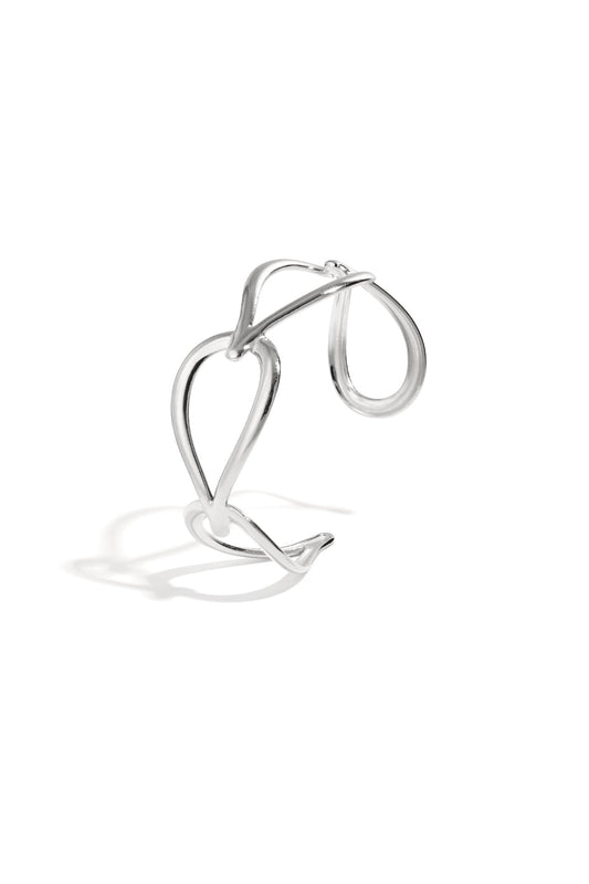 Stainless Steel Bangles irregular shape Casual Daily Simple Series Women's jewelry