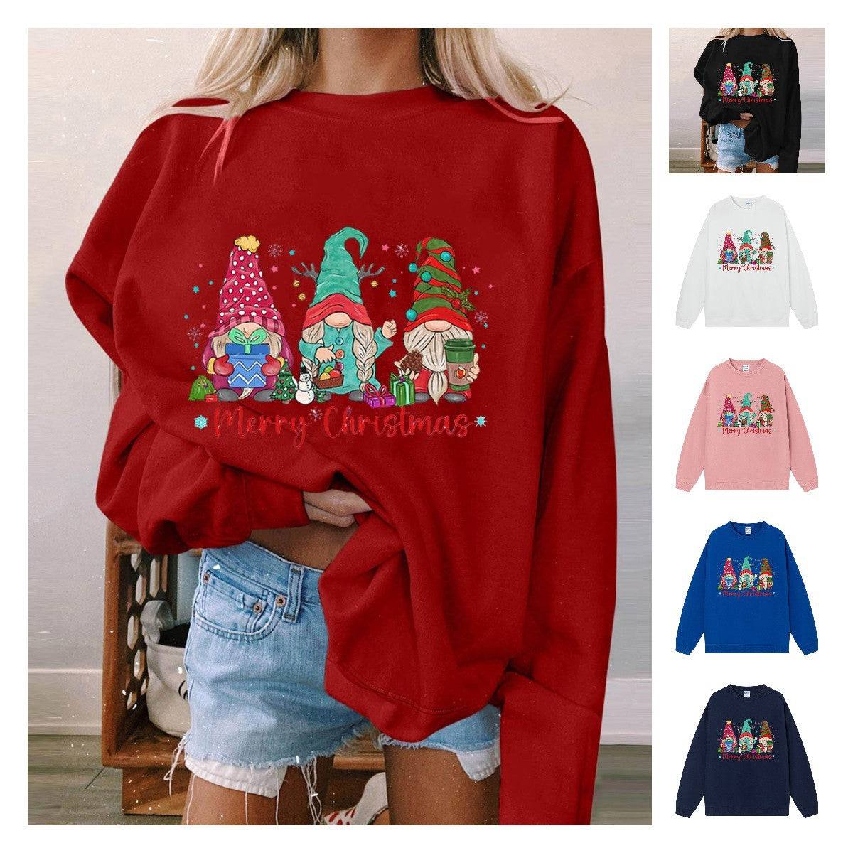  Christmas Hoodie & Merry Christmas Printed Top – Festive Holiday Apparel