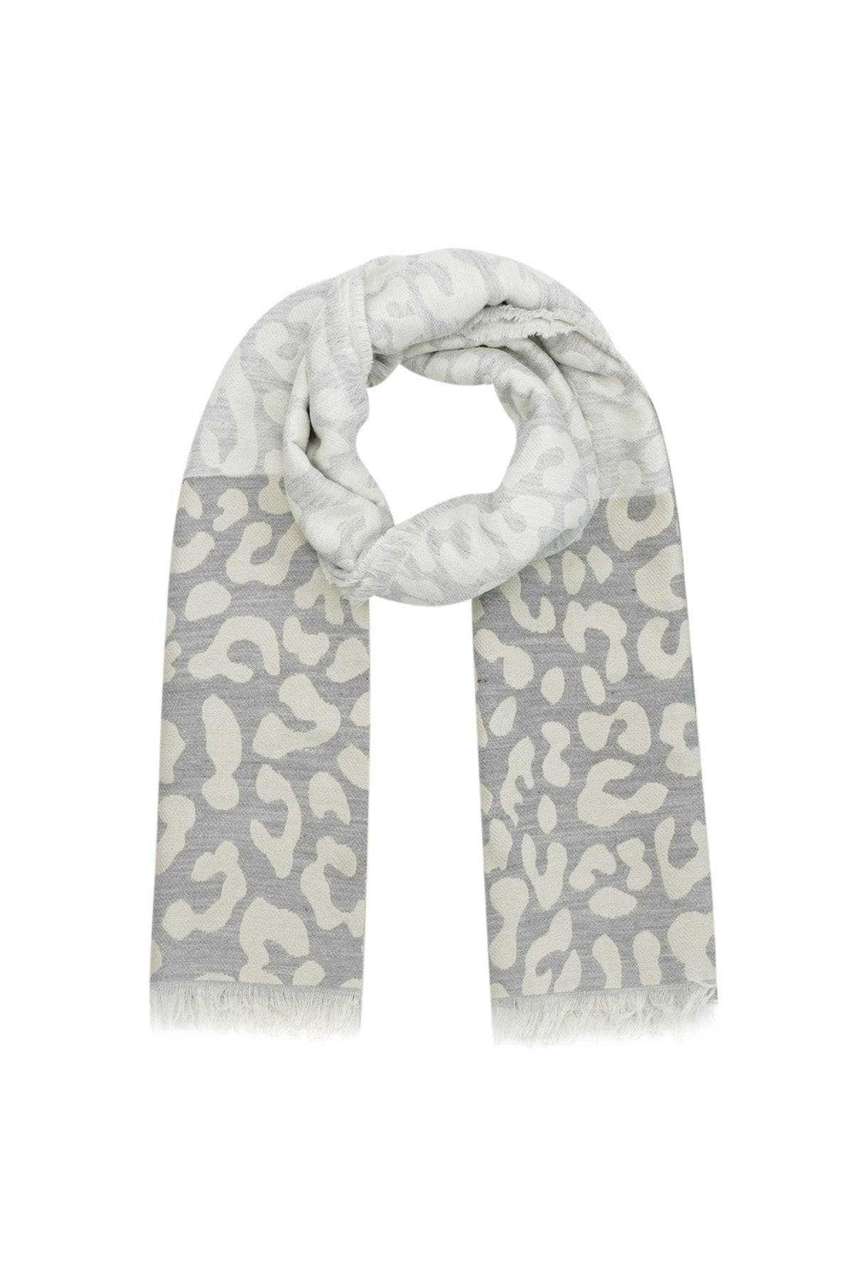 Winter scarf leopard lover