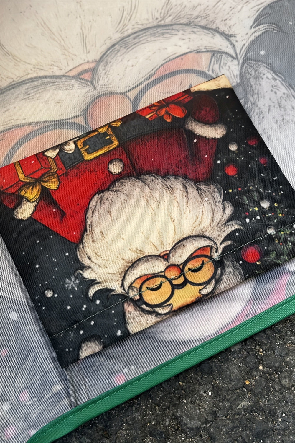 Christmas Holiday Reusable Oxford Bag