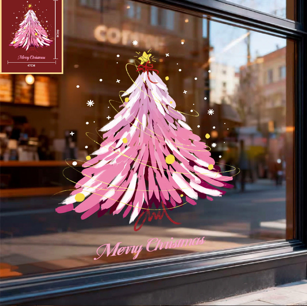 Christmas window stickers