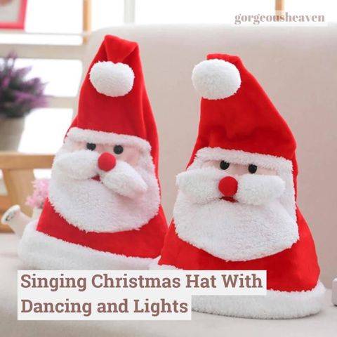 Electric Christmas Hat Toy