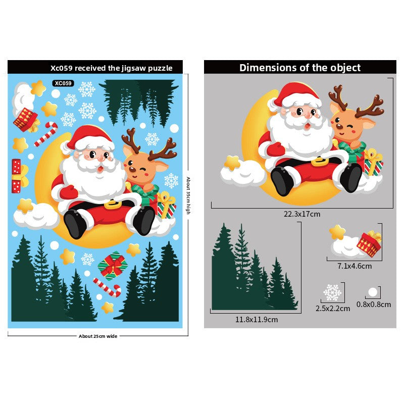 Christmas  Snowflake Stickers