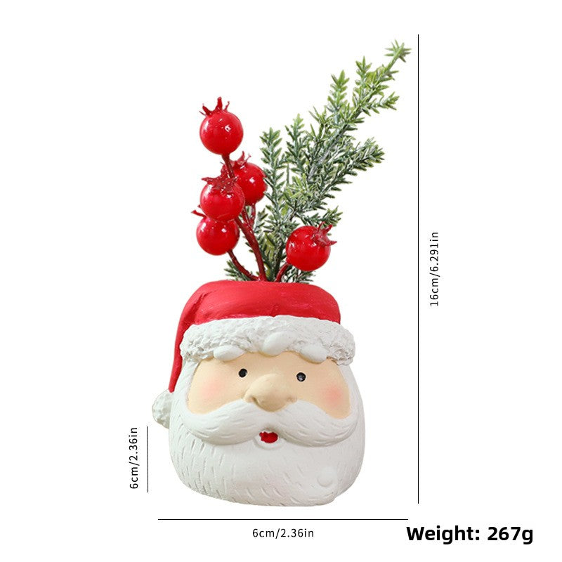 Resin Christmas Gnome Doll Santa