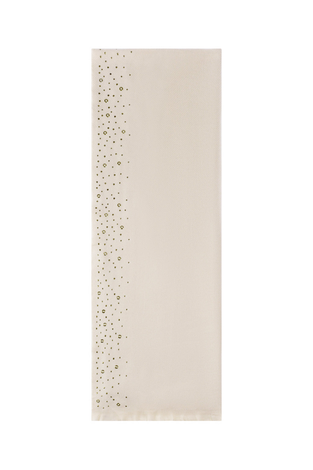 Winter scarf with stones