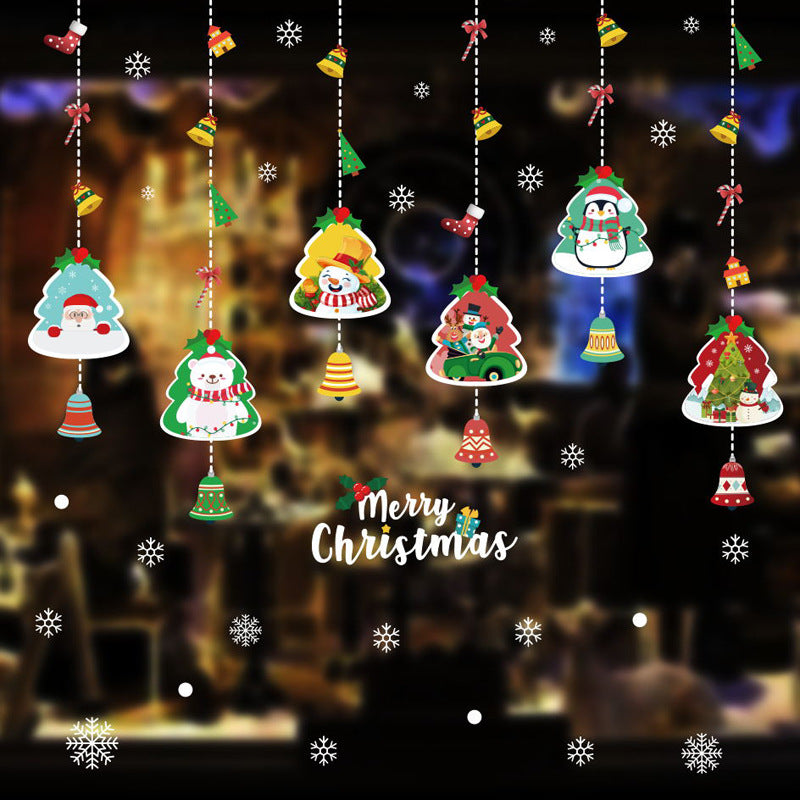Christmas window stickers
