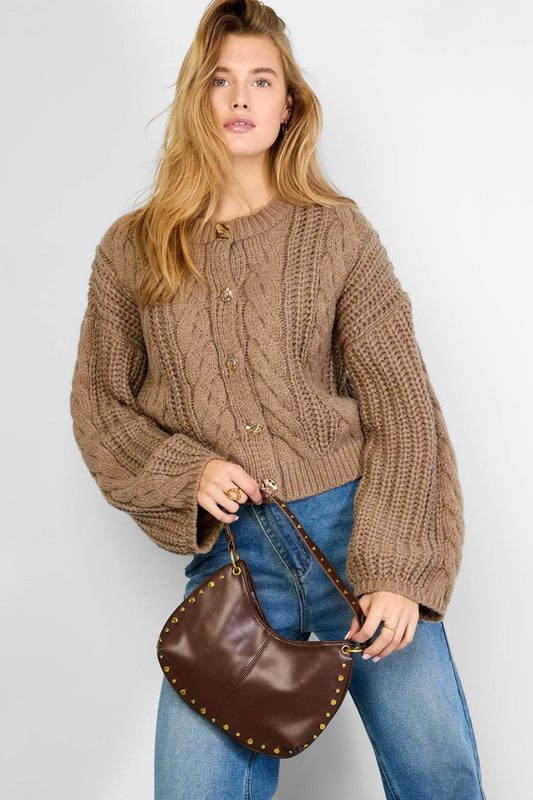 Shoulder Bags Rivet Casual PU Daily Accessories