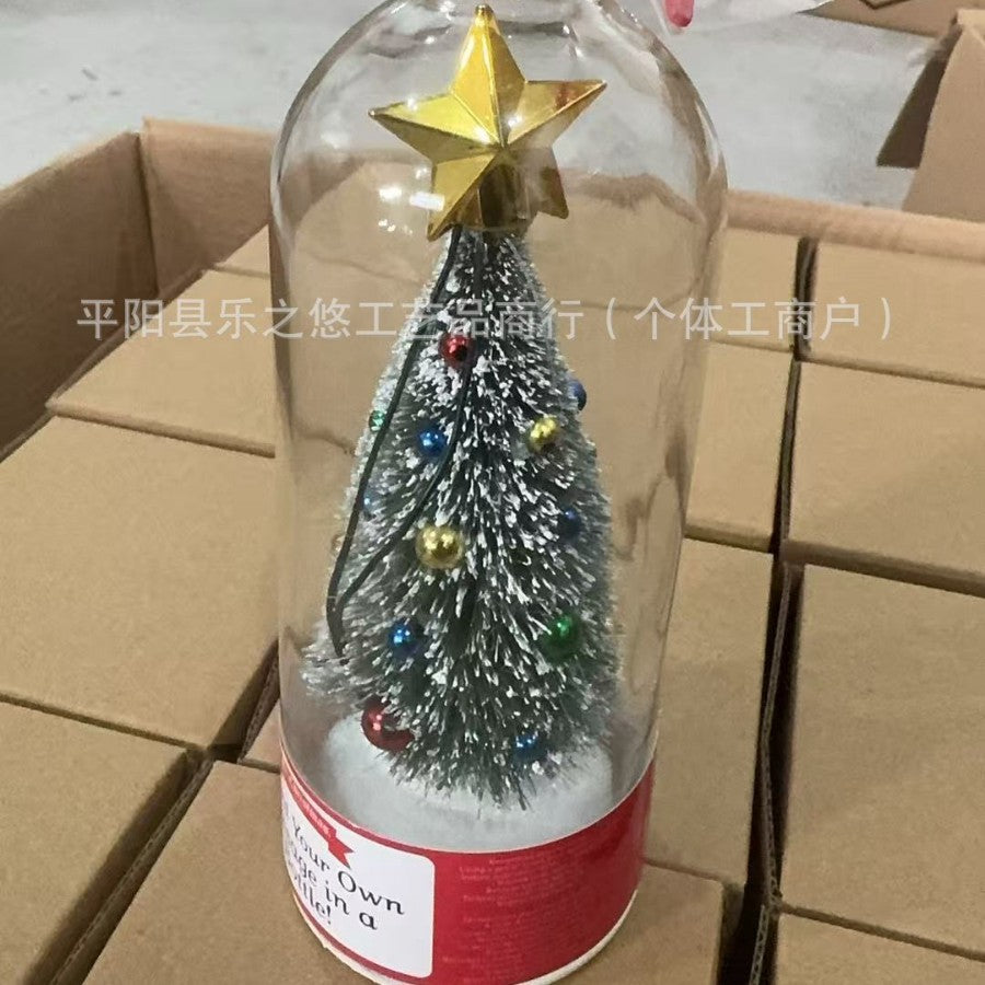 Christmas Tree Message Bottle