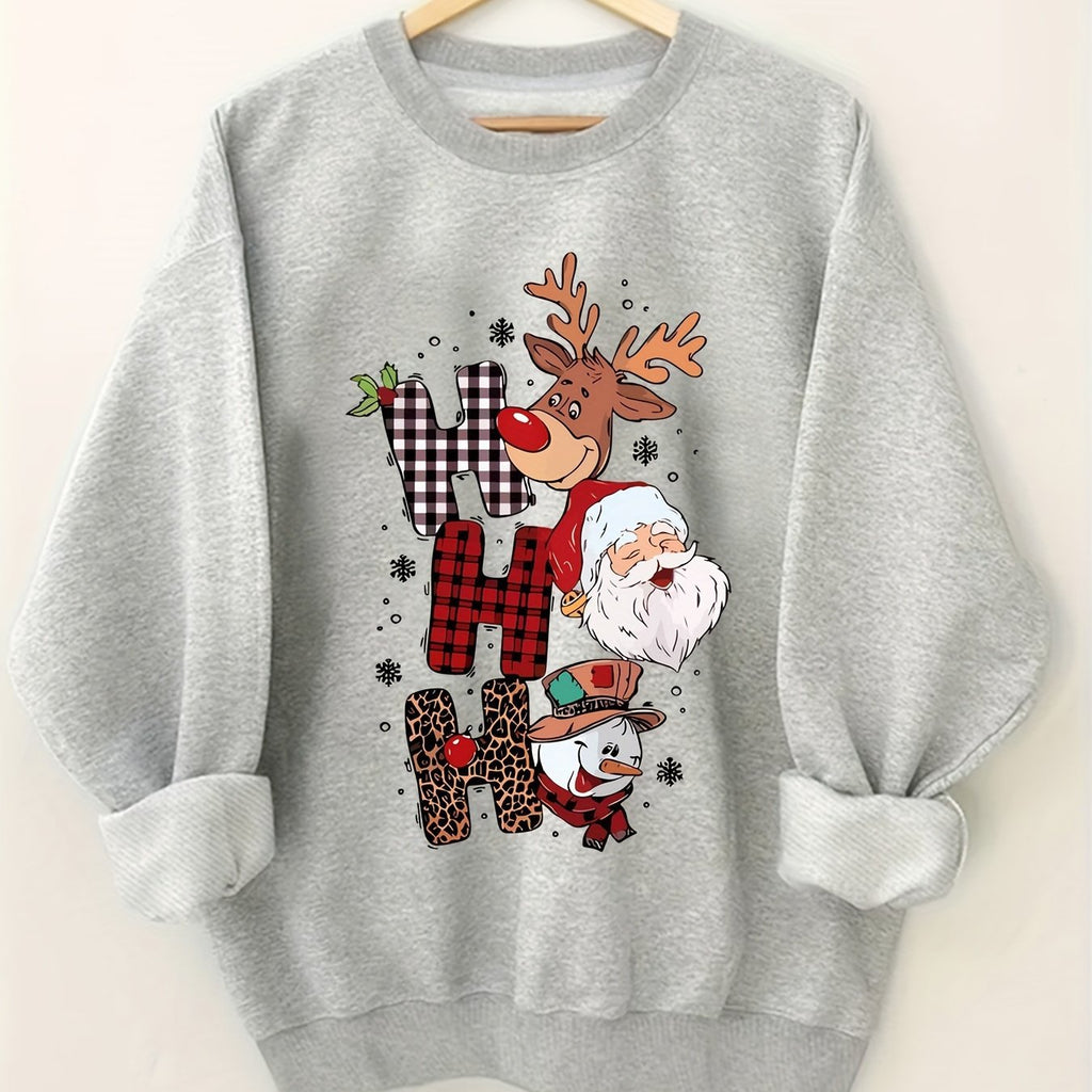 Festive Christmas Sweatshirt for Women