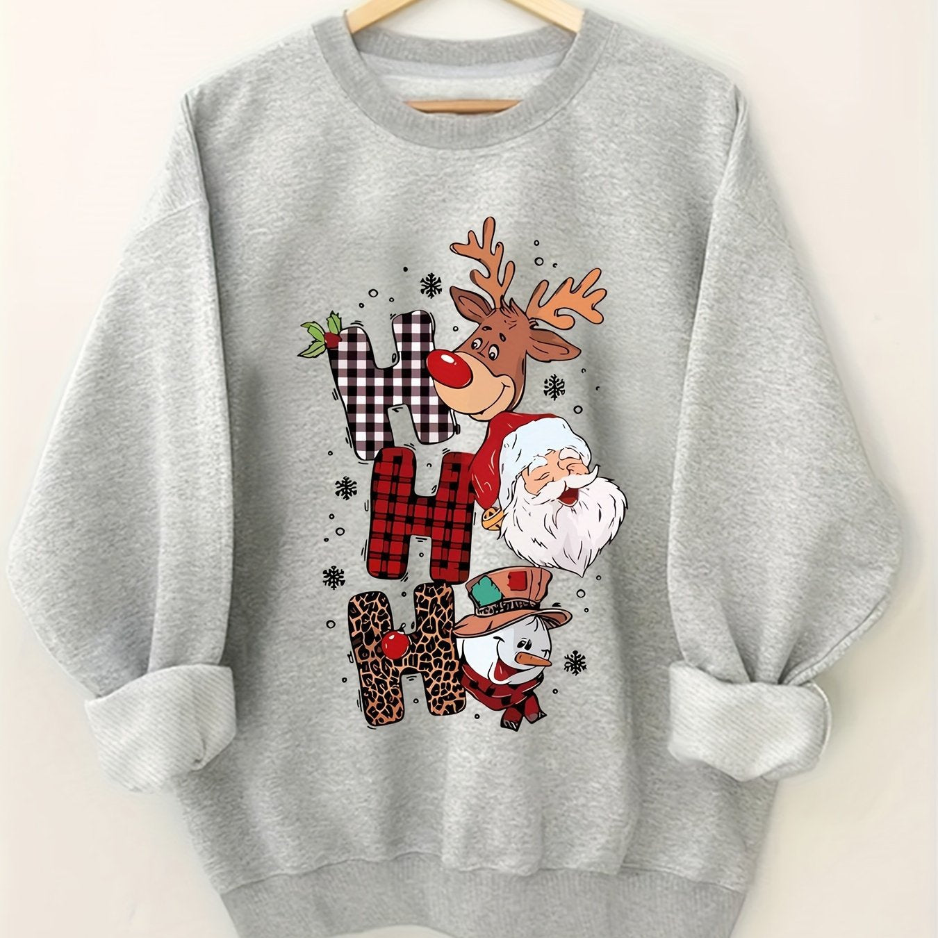 Festive Christmas Sweatshirt for Women