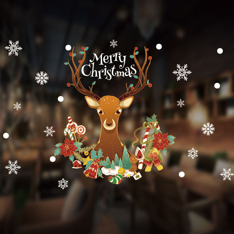 Christmas window stickers