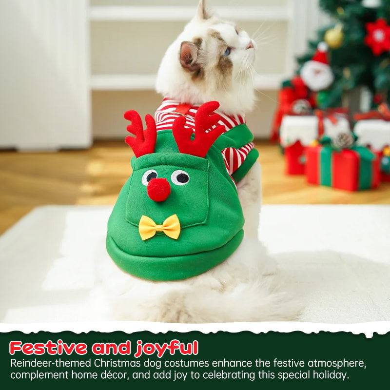 Joyful Christmas Coats & Santa Suits for Dogs, Cats | Cute Cosplay