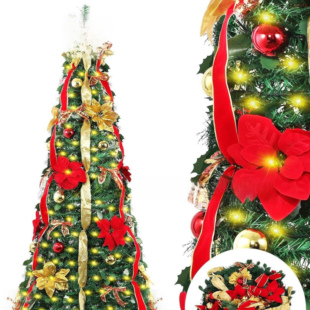 Foldable artificial Christmas tree