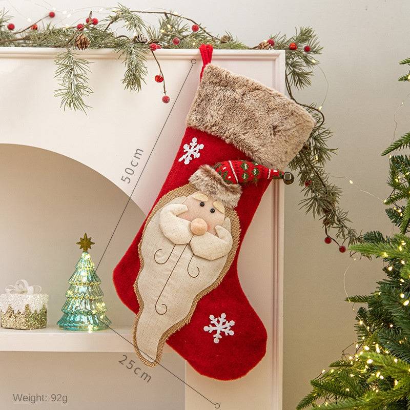 Christmas Socks & Hanging Decorations – Ornament & Christmas Gift Tree Décor
