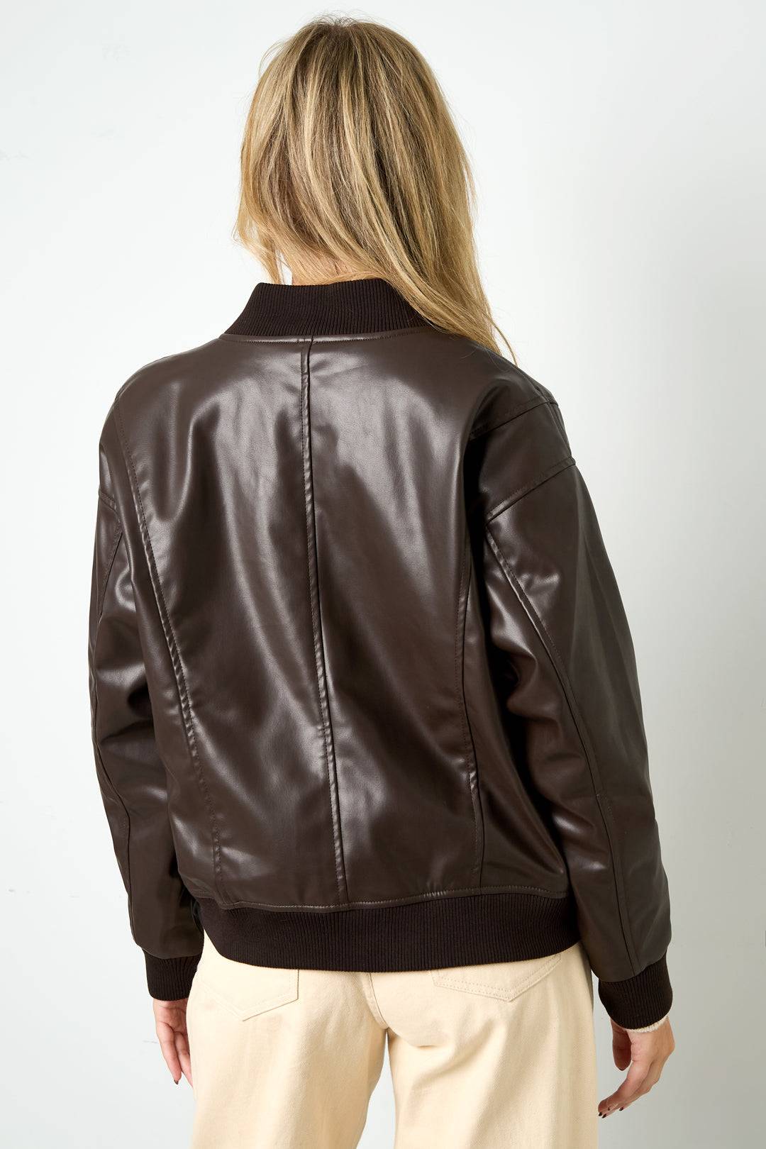 Polyester fiber (polyester) Jackets & Coats Solid color Street Fall/Winter  Clothes