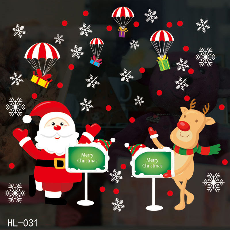 Christmas window stickers